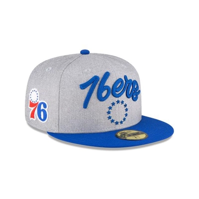 Sapca New Era Philadelphia 76ers NBA NBA Draft 59FIFTY Fitted - Gri